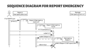 SEQUENCEDIAGRAMFORREPORTEMERGENCY
 