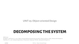 Object Oriented Design | PDF