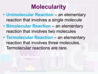 Unit 05_Chemical Kinetics IGCSE power point | PDF