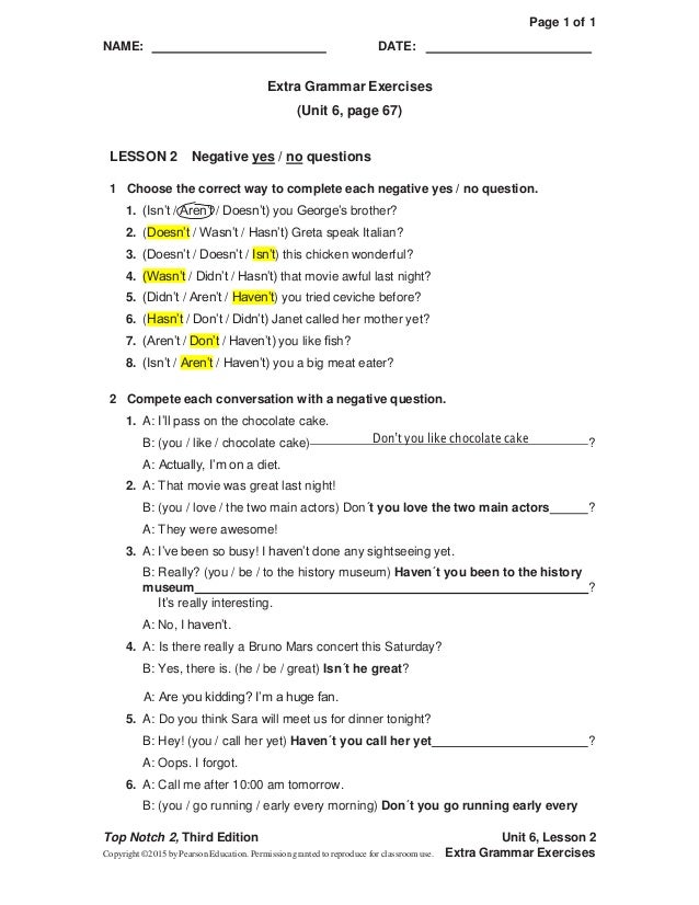 Unit 06 Extra Grammar Exercises 4 pdf unit-06-extra-grammar-exercises-4-pdf