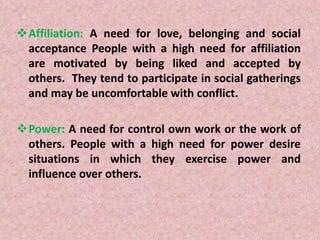 Unit 07 motivation in educational psychology | PPTX