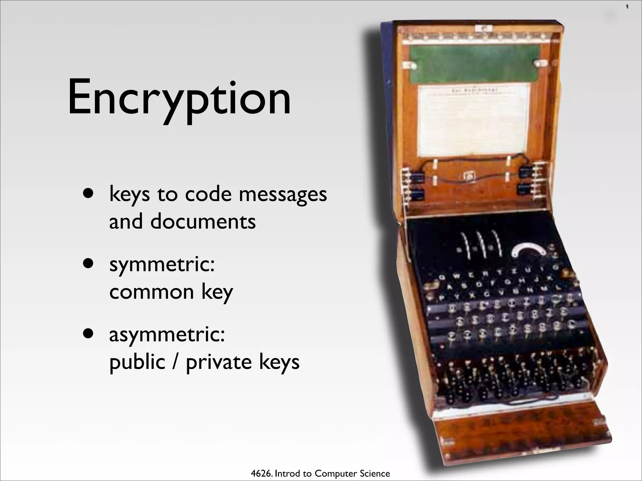 Computer Security and Risks