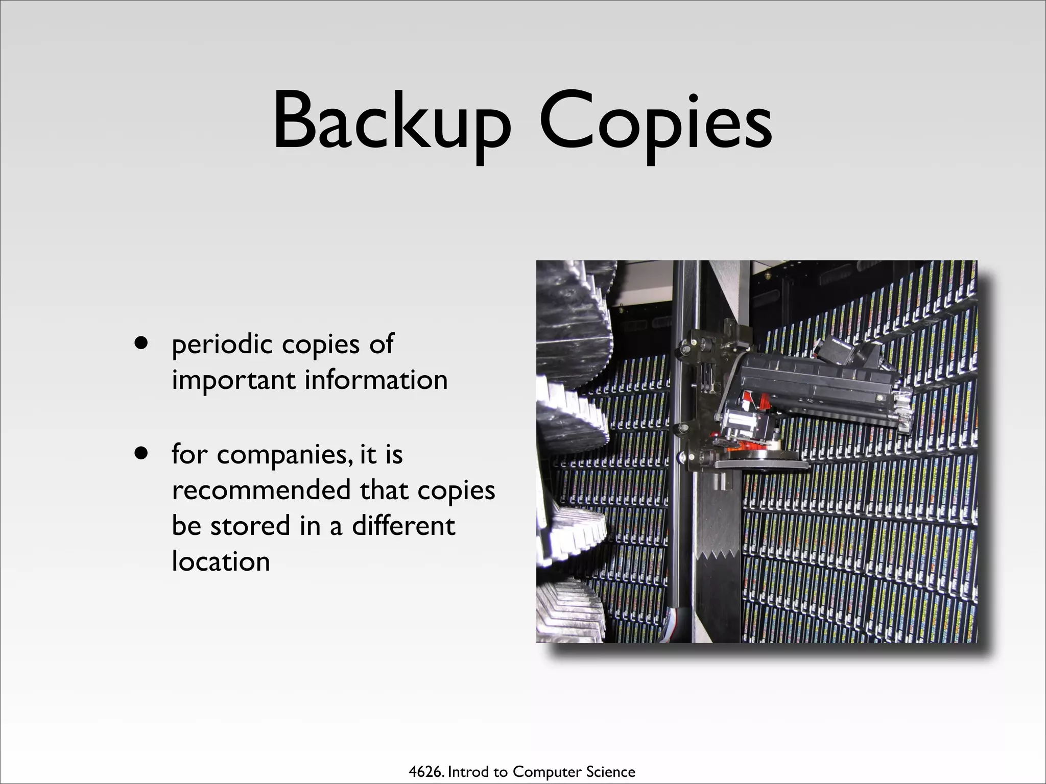 Computer Security and Risks