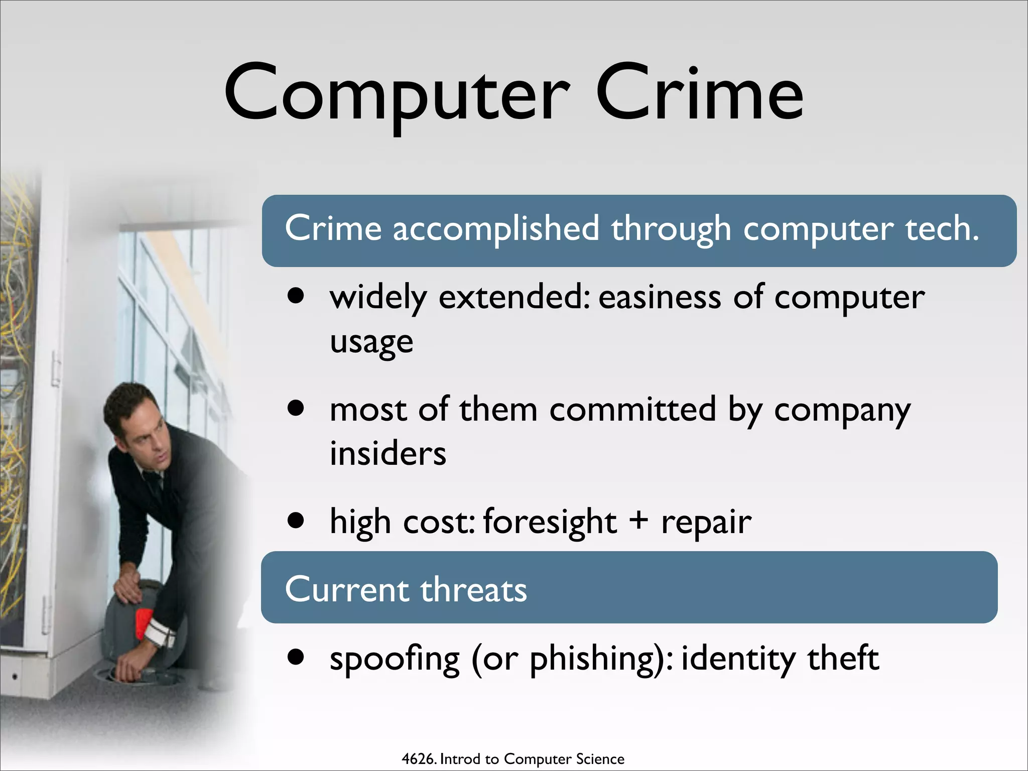 Computer Security and Risks