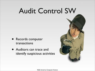 Computer Security and Risks