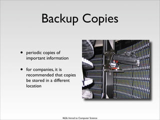 Computer Security and Risks