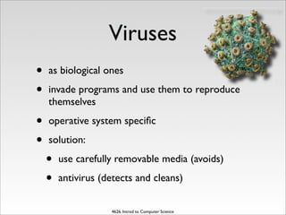 Computer Security and Risks
