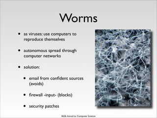 Computer Security and Risks