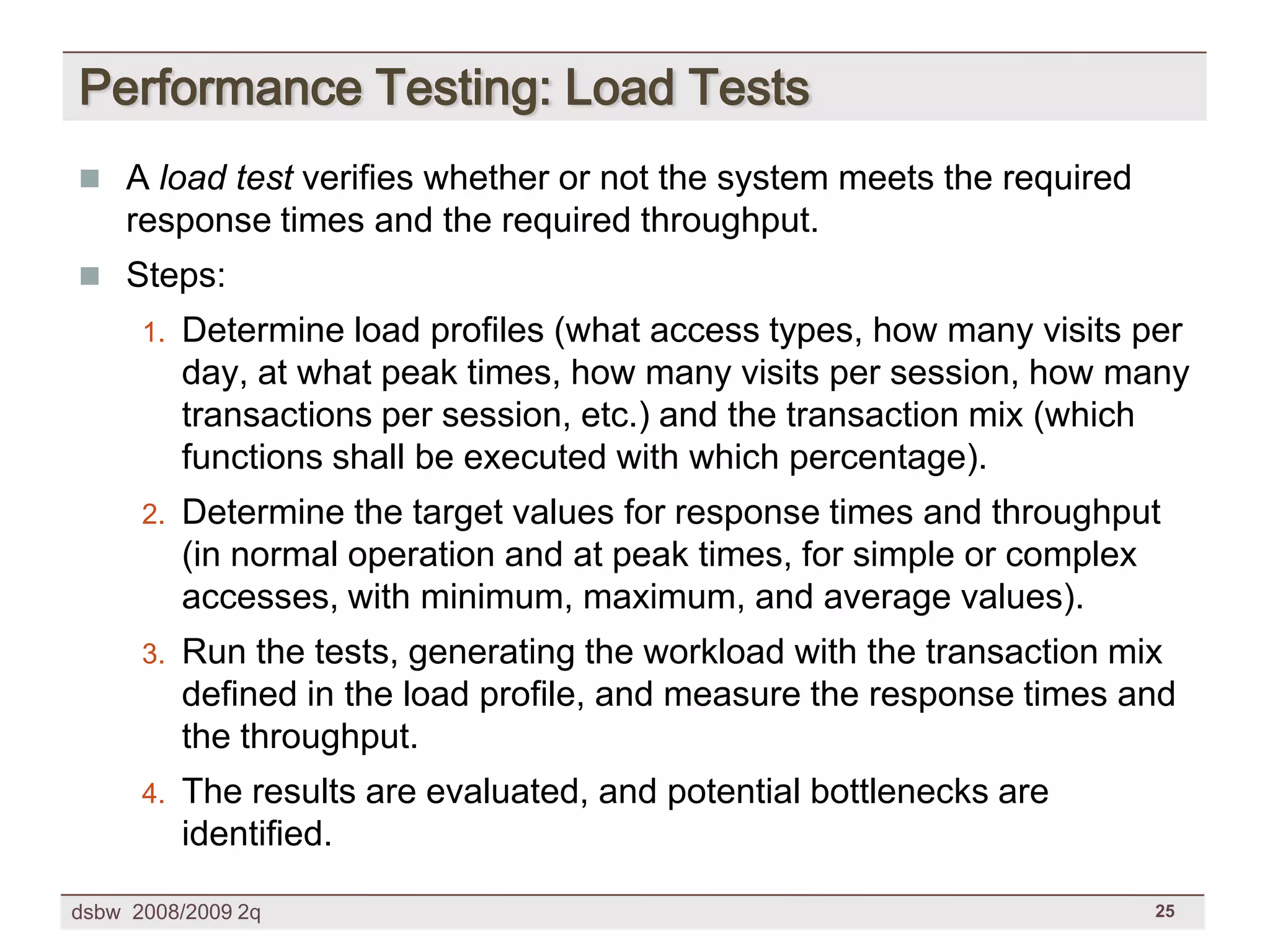[DSBW Spring 2009] Unit 09: Web Testing