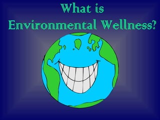 What is  Environmental Wellness?  