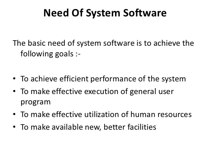 System Programing Unit 1