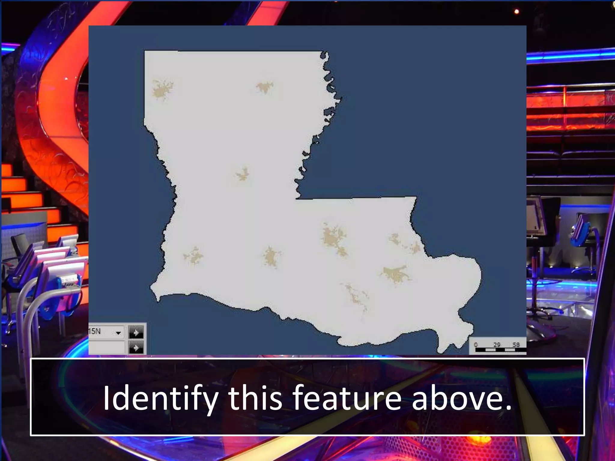 Identify this above feature.
 