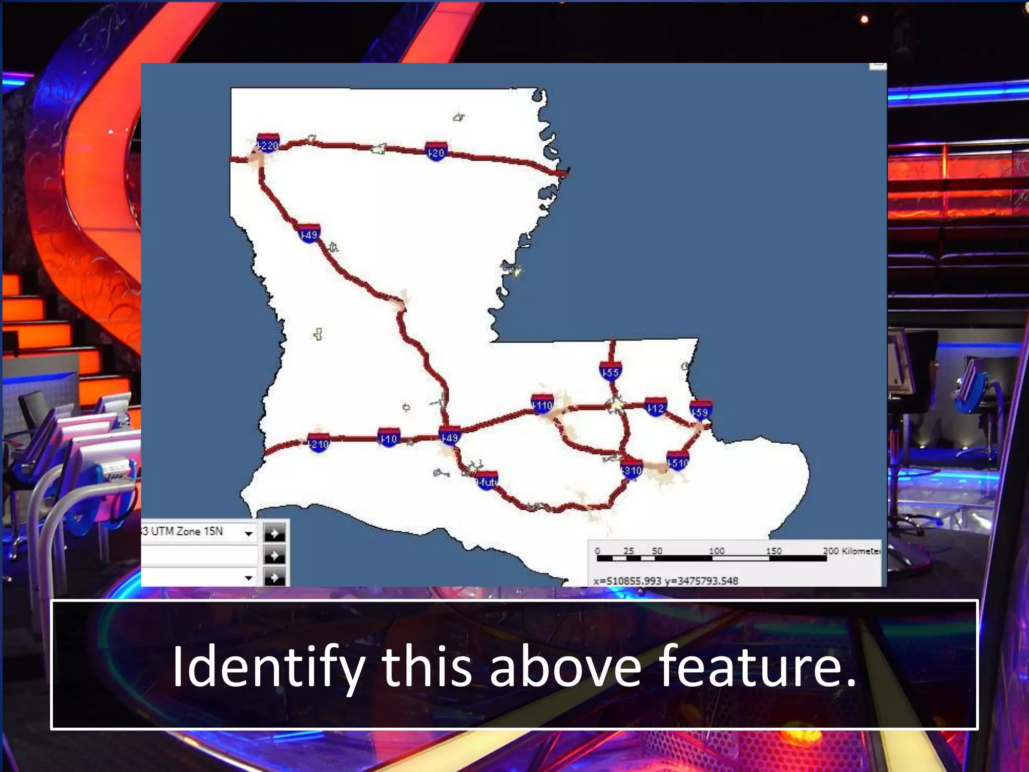For Your Consideration
Imagine that you are a researcher using GIS to
determine information. What is a question that
    you might be able to answer using the
           technologies available?
 