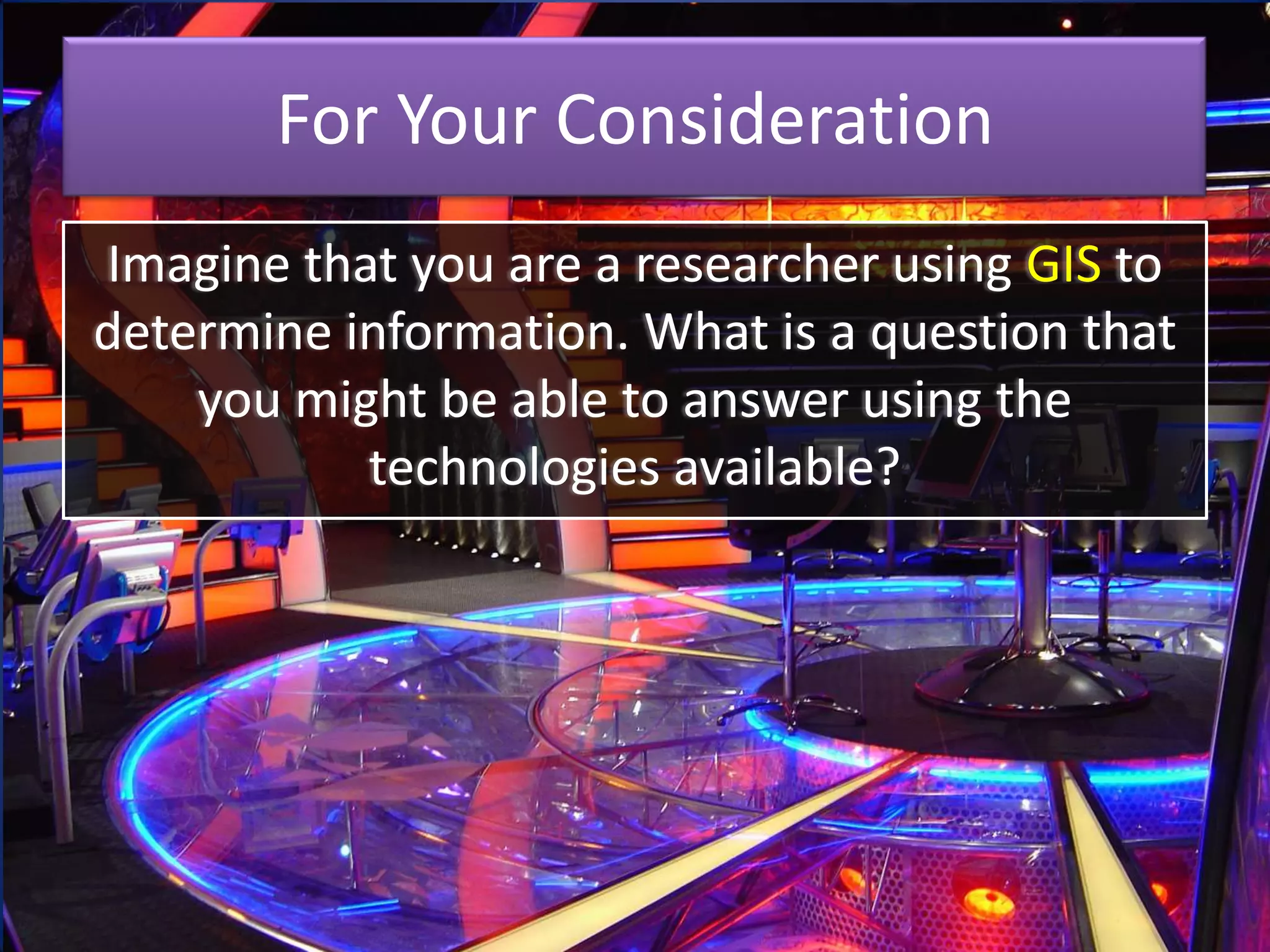 What is GPS?
 