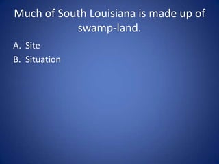 Is it Site or Situation?
 