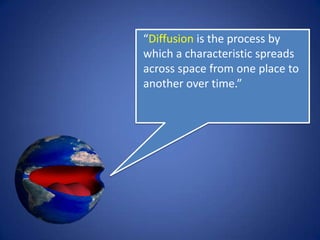 What is the a Cultural Hearth?
 