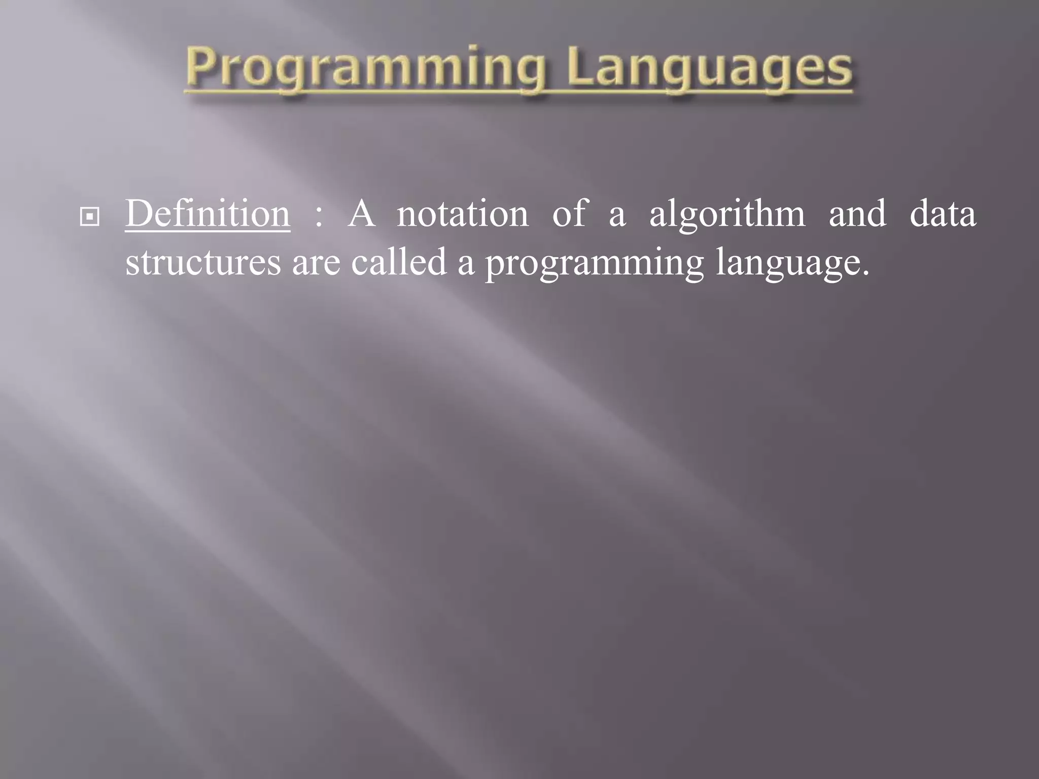 Unit1 principle of programming language | PPT