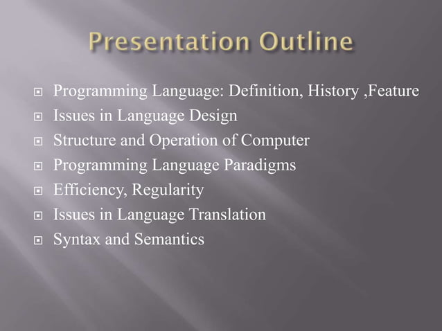 Unit1 principle of programming language | PPT