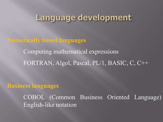 Unit1 principle of programming language | PPTX