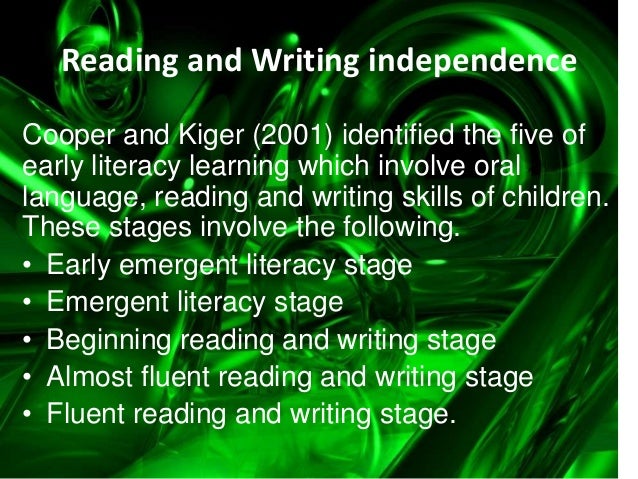 Constructing meaning through reading and writing