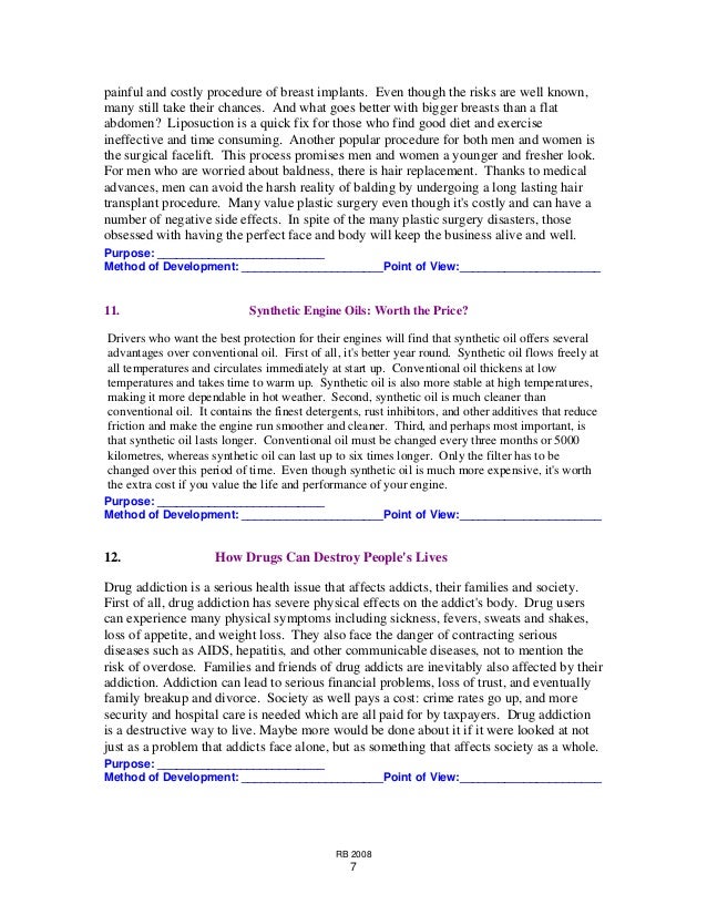 Unit 1.2 methods of development with paragraphs and exercises (1)
