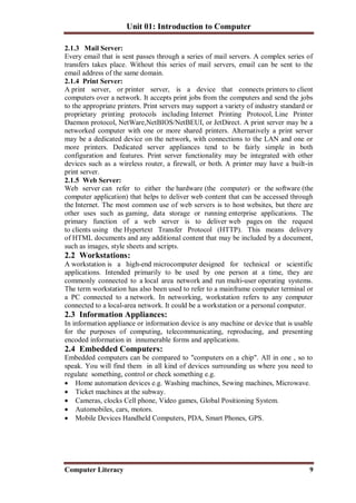 ICT 3rd Semester Unit1 | PDF
