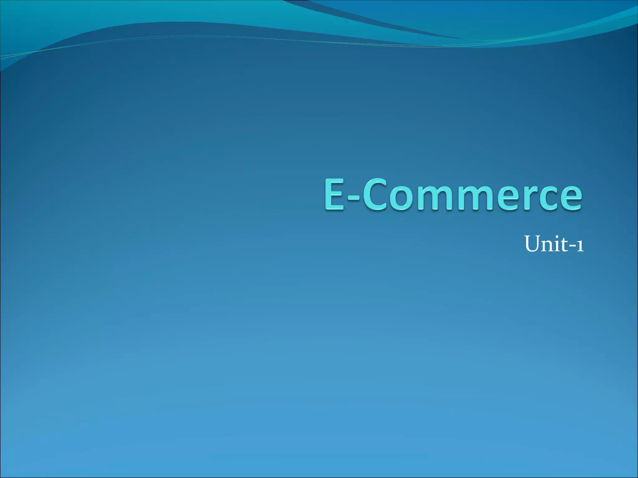 e-commerce | PPT
