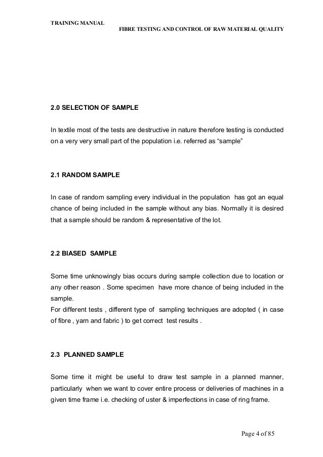TEXTILE TESTING TEXTILE TESTING