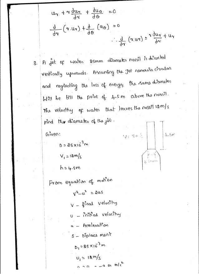 Ce6451 Fluid Mechanics And Machinery Unit I Notes