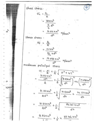 ME6503 - DESIGN OF MACHINE ELEMENTS UNIT - I NOTES | PDF