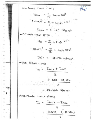 ME6503 - DESIGN OF MACHINE ELEMENTS UNIT - I NOTES | PDF