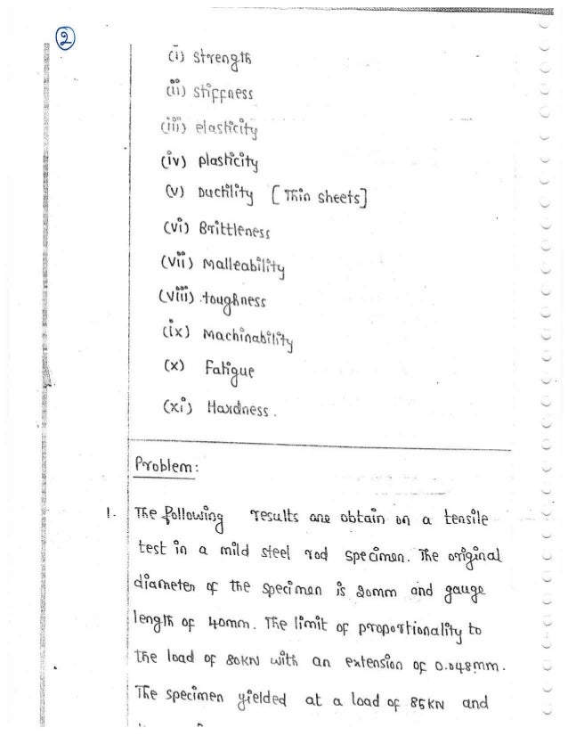 Me6503 Design Of Machine Elements Unit I Notes