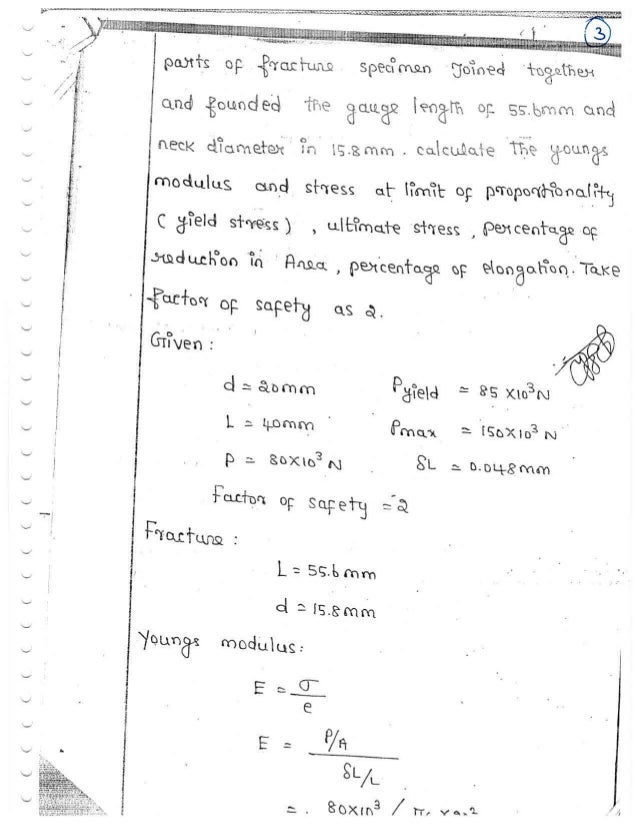 Me6503 Design Of Machine Elements Unit I Notes