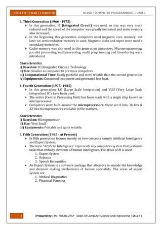 Introduction to Computers | PDF