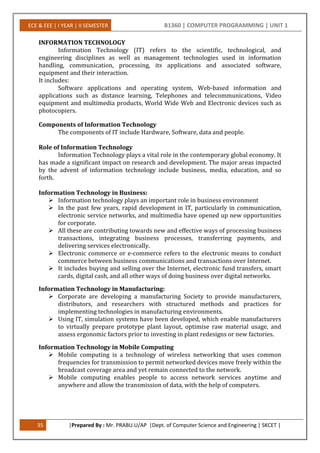 Introduction to Computers | PDF