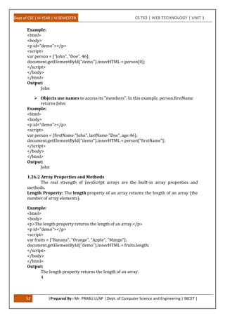 Internet Principles and Components, Client-Side Programming | PDF