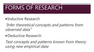 Understanding the concept of social science research | PPTX