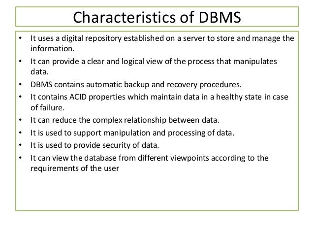 Unit1 DBMS Introduction