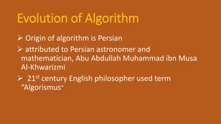 Fundamental of Algorithms | PPT | Programming Languages | Computing