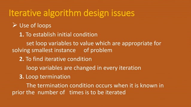 Fundamental of Algorithms | PPT
