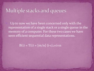 data structures and algorithms Unit 1 | PPTX
