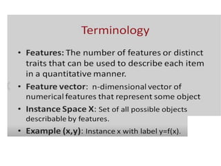 introduction to machine Learning