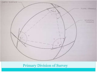 Primary Division of Survey
 