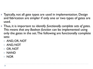 Digital Logic Gates