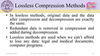 Unit 1 Introduction to Data Compression | PDF