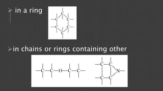 Ring Containing Structures Organic Chemistry Introduction Classification | PDF
