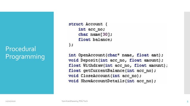 Introduction to OOP | PPT