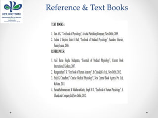 Reference & Text Books
 