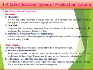 Some aspects of Production and Operations Management | PPTX