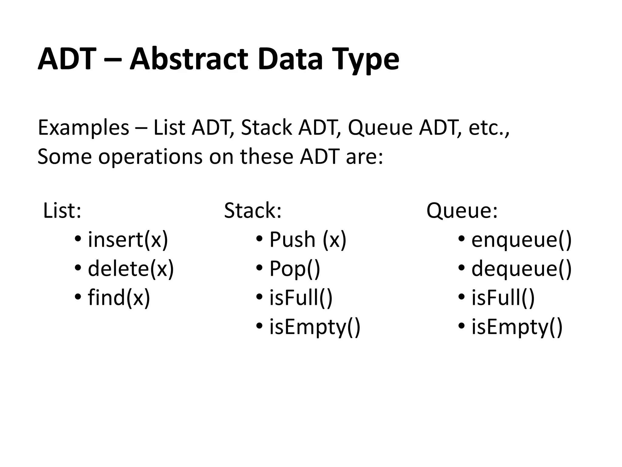 Unit 1 LINEAR DATA STRUCTURES | PPTX